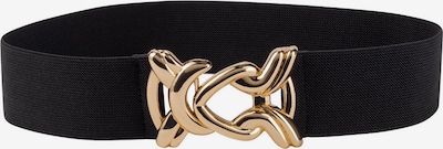HALLHUBER Gürtel in gold / schwarz, Produktansicht