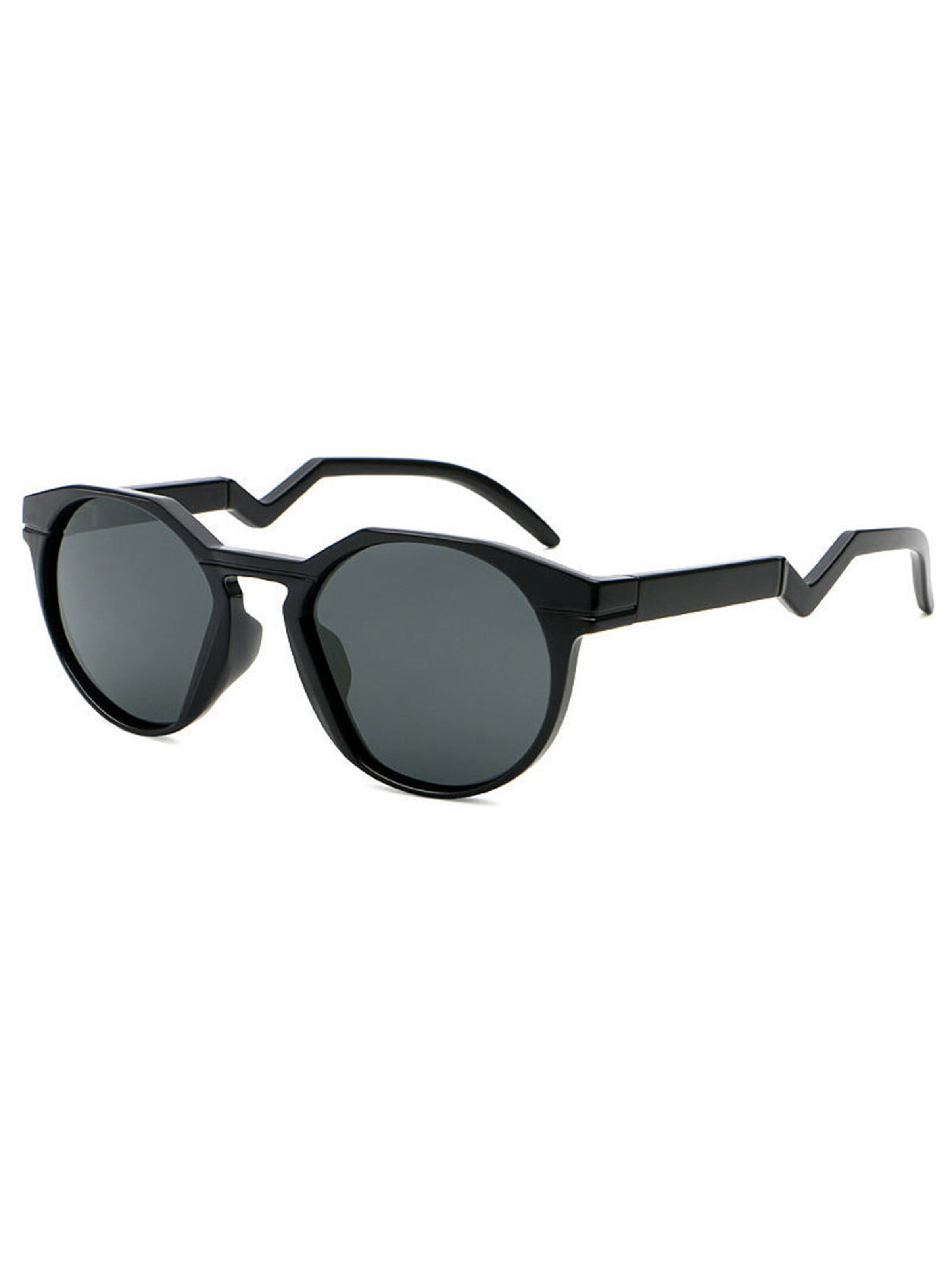 VEYREY Sunglasses in Black: front