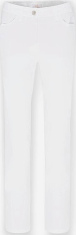 Goldner Jeans 'Anna' in Wit: voorkant
