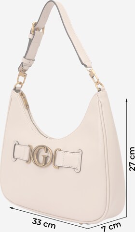 Borsa a spalla di GUESS in beige