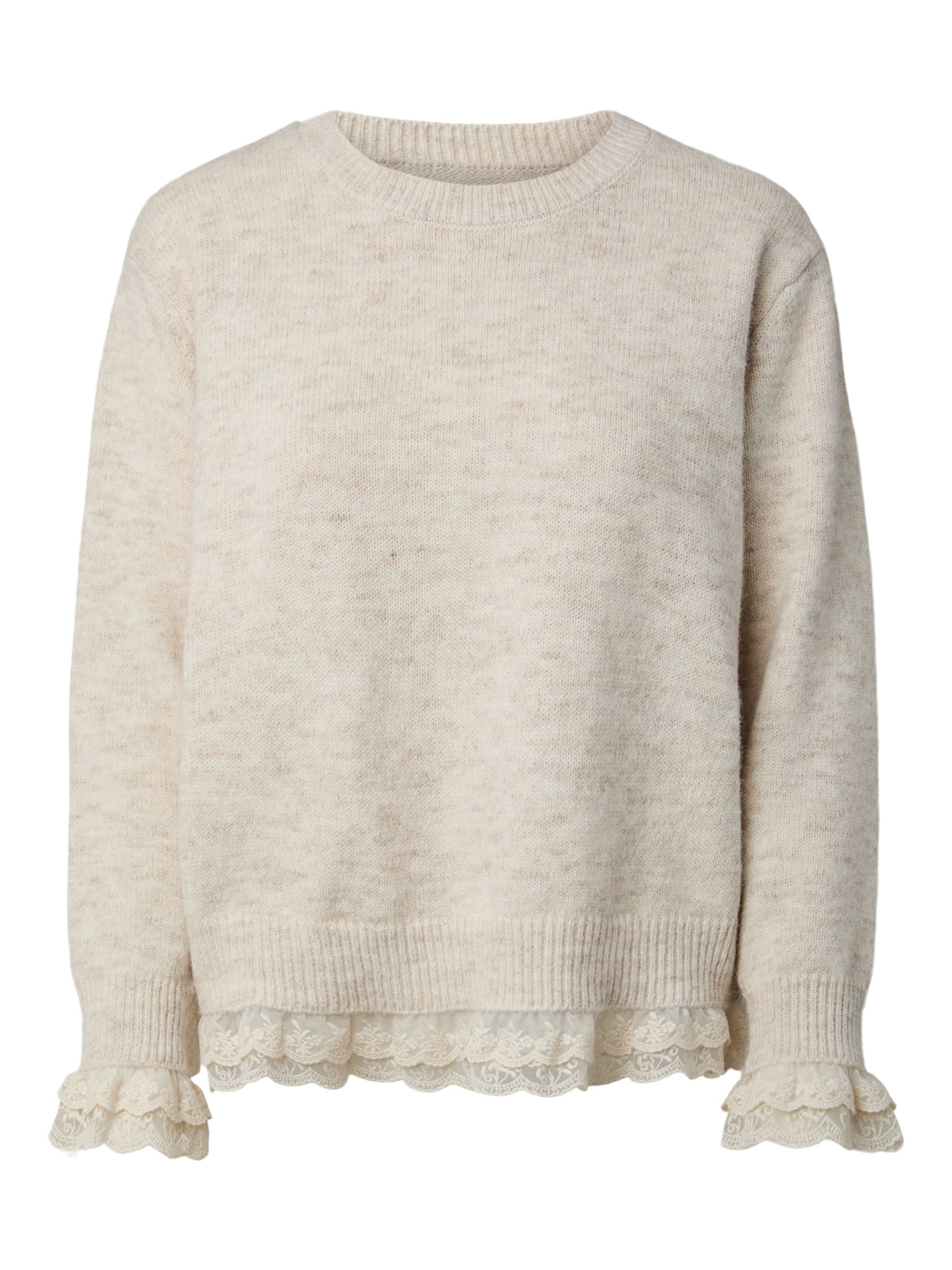 PIECES - Jersey 'PCVAKA' en beige: frente