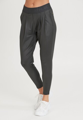 Athlecia Tapered Workout Pants 'Beastown' in Grey: front