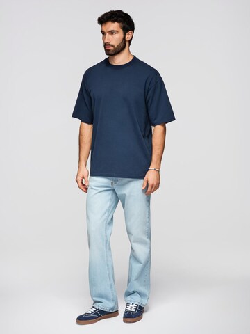 Ombre Shirt in Blauw