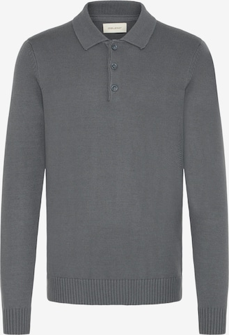 Pull-over ' BHDENO ' BLEND en gris : devant