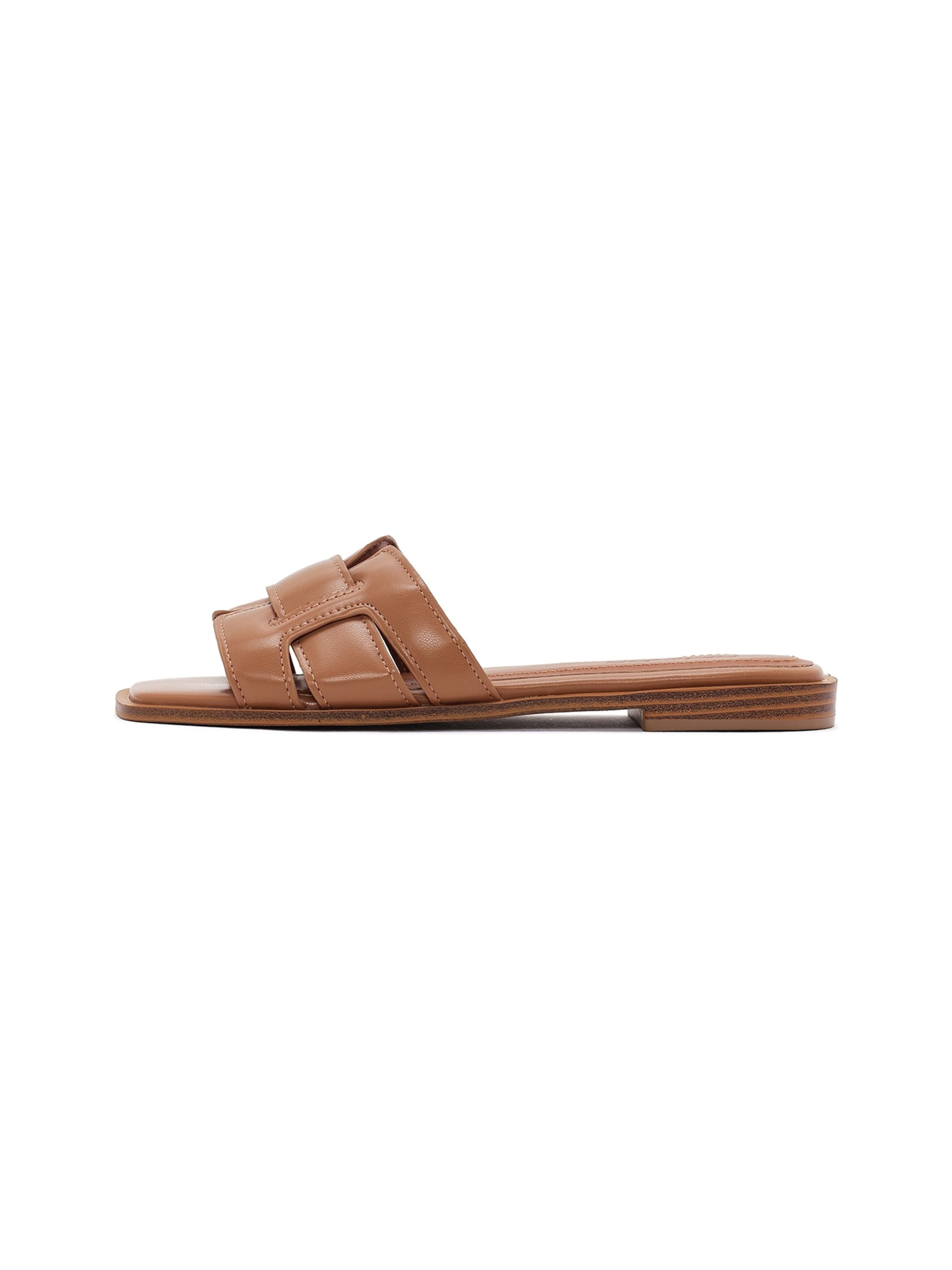 Derimod Mules in Brown: front