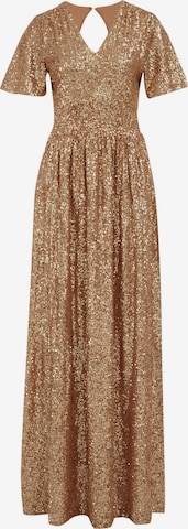 auksinė WE Fashion Vakarinė suknelė: priekis