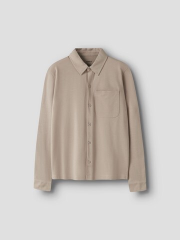 NAME IT Regular Fit Skjorte i beige