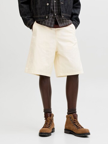 JACK & JONES Baggy Shorts in Weiß: Vorderseite