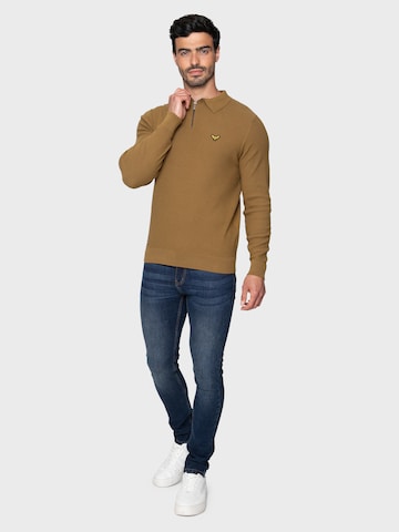 Threadbare Sweater 'Bintcliff' in Brown