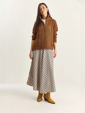 Bianco Lucci Rok in Beige