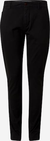 Tommy JeansSlimfit Chino hlače 'Scanton' - crna boja: prednji dio