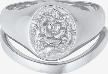 ELLI Ring Rose, Siegelring in Silber