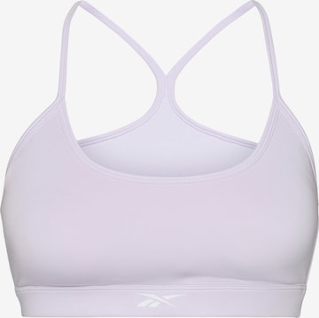 Reggiseno sportivo 'KENDAL' di Reebok in lilla: frontale