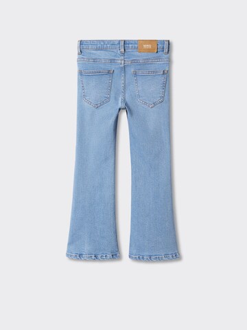 MANGO KIDS Flared Jeans i blå