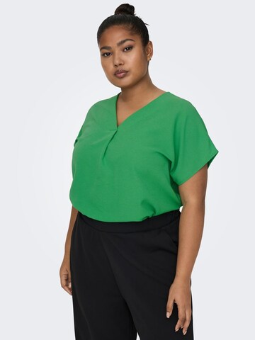 Haut ONLY Carmakoma en vert