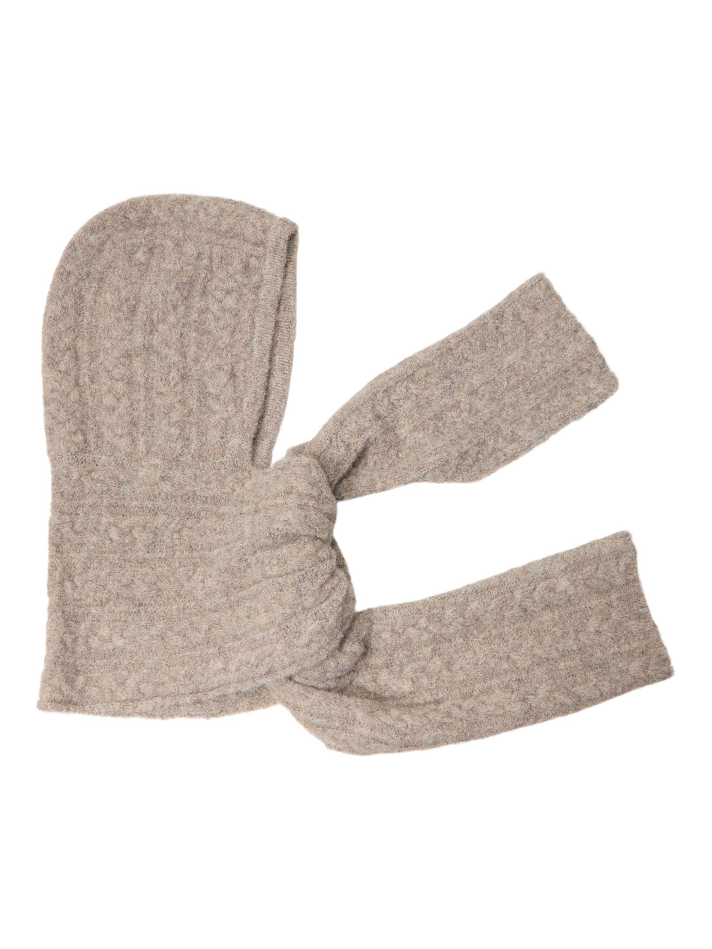 OBJECT Mütze in Beige: Vorderseite