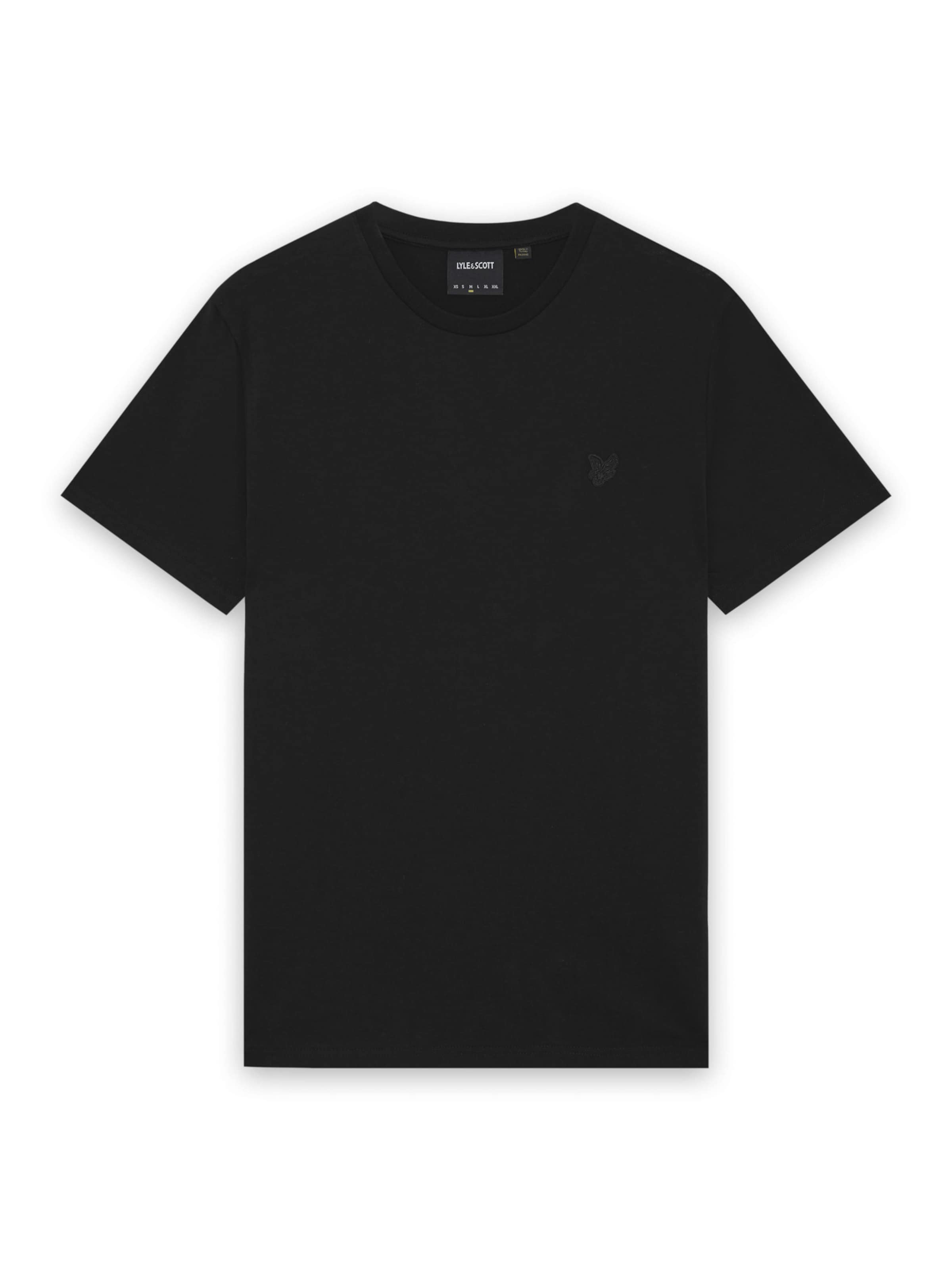 Lyle & Scott Shirt 'Superfine' in Zwart: voorkant