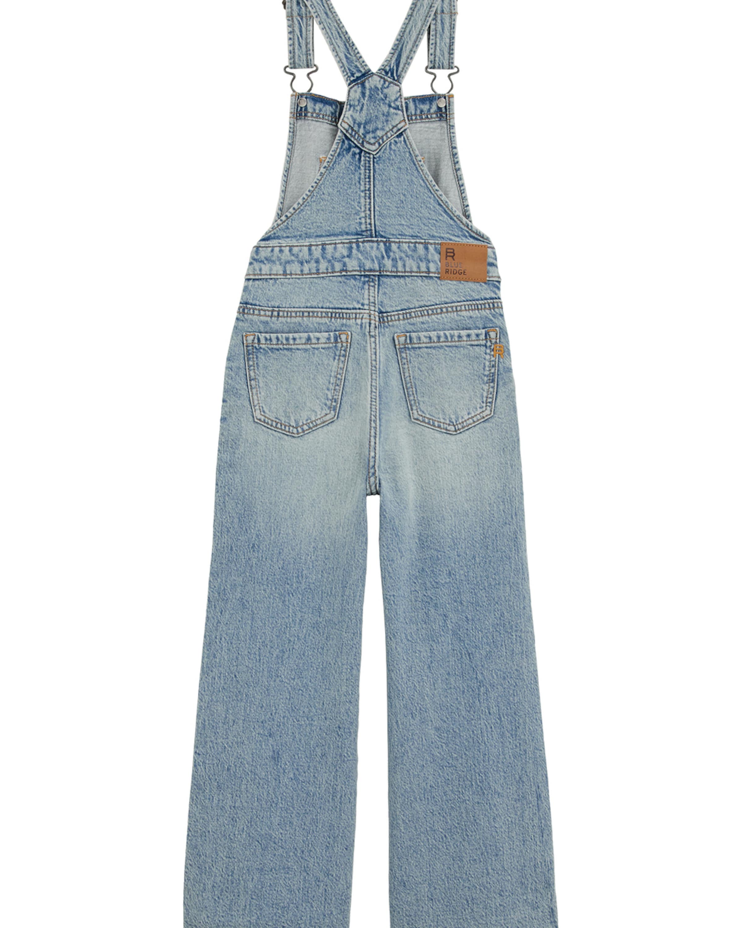 WE Fashion Avar lõige Traksipüksid, värv sinine