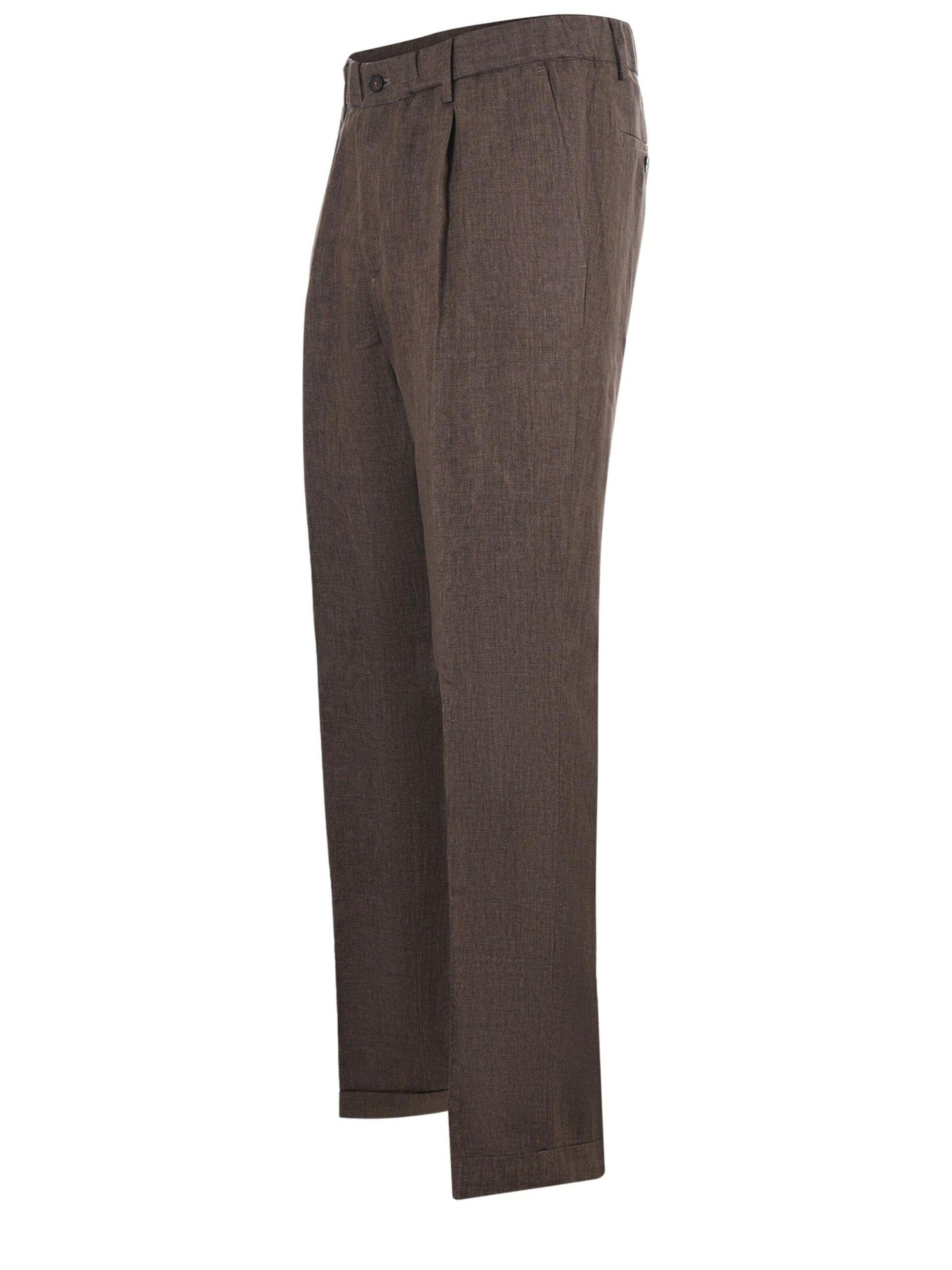 Baggy Pantaloni di Briglia in marrone