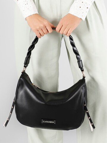 CAFè NOIR Shoulder bag in Black: front