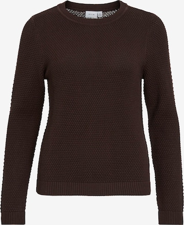 VILA Sweater 'VIDalo' in Brown: front