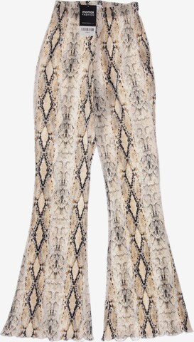 TOPSHOP Stoffhose XS in Beige: predná strana