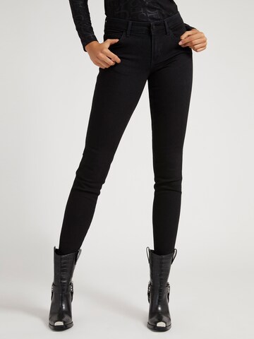 GUESS Skinny Jeans 'Curve X' i svart: framsida