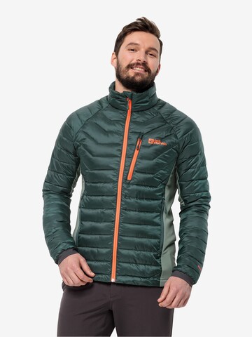 JACK WOLFSKIN Kültéri kabátok 'ROUTEBURN PRO INS' - zöld: elől