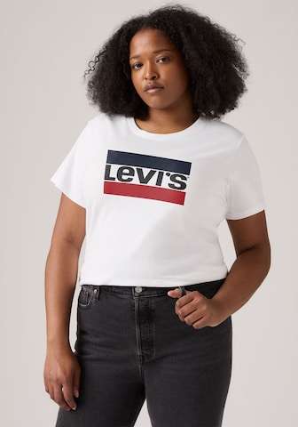 Levi's® Plus Shirt 'The Perfect' in White: front