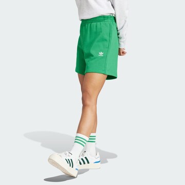 ADIDAS ORIGINALS Loose fit Pants 'Essentials' in Green