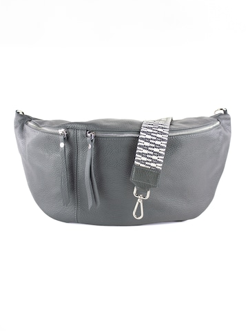 lePelou Fanny Pack 'VENEZIA' in Grey: front