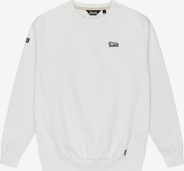 Felpa 'Woolwich' di LONSDALE in bianco: frontale