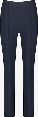 GERRY WEBER Pleat-Front Pants in Blue: front