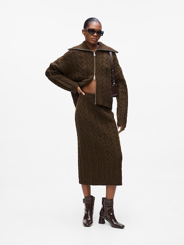 Karl Lagerfeld Knit cardigan in Brown