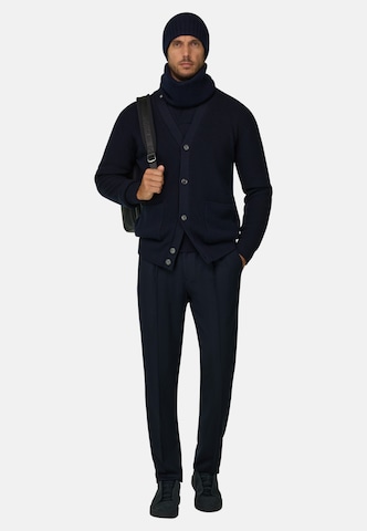 Boggi Milano Gebreid vest in Blauw