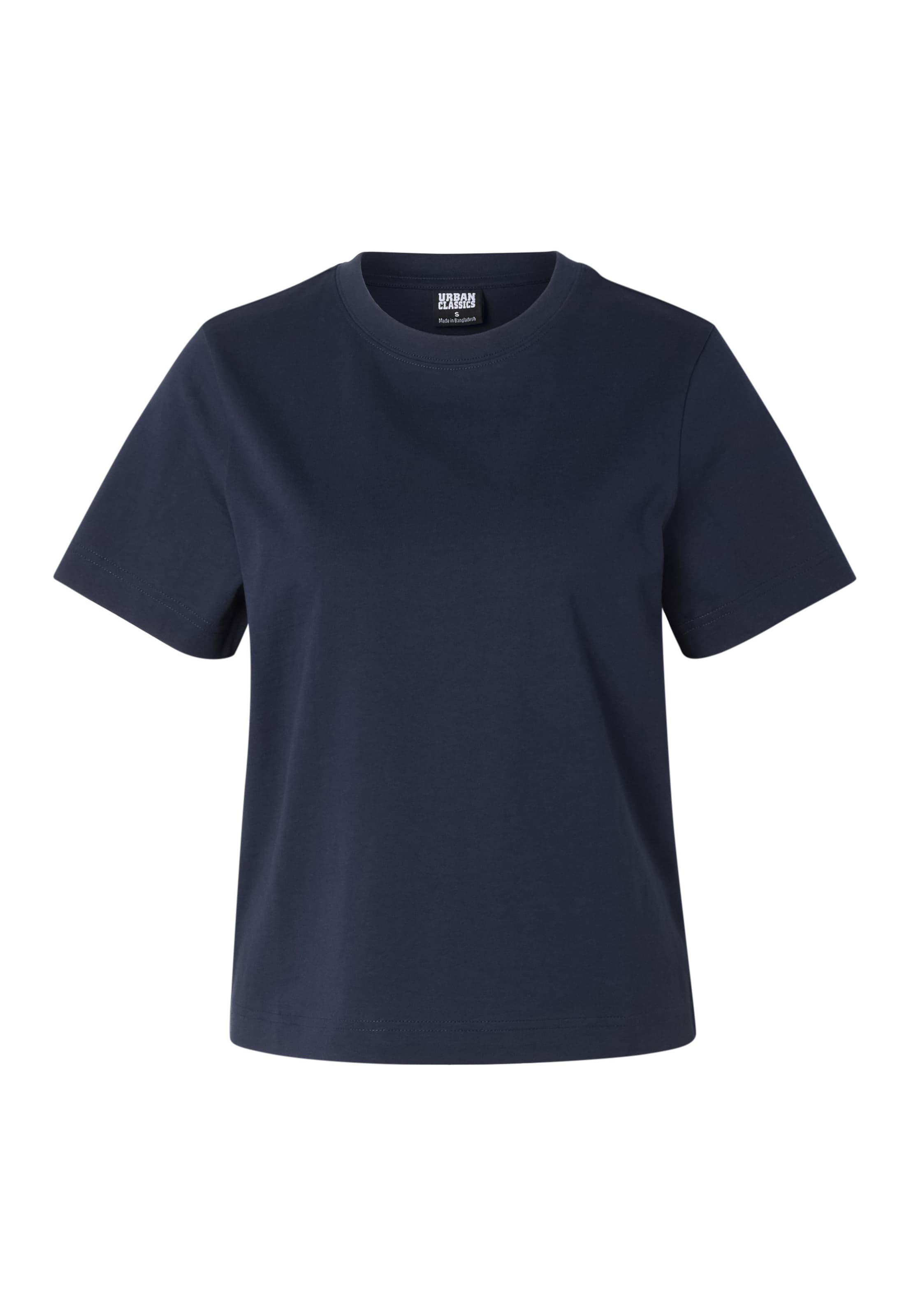 Urban Classics Shirt in Blauw: voorkant