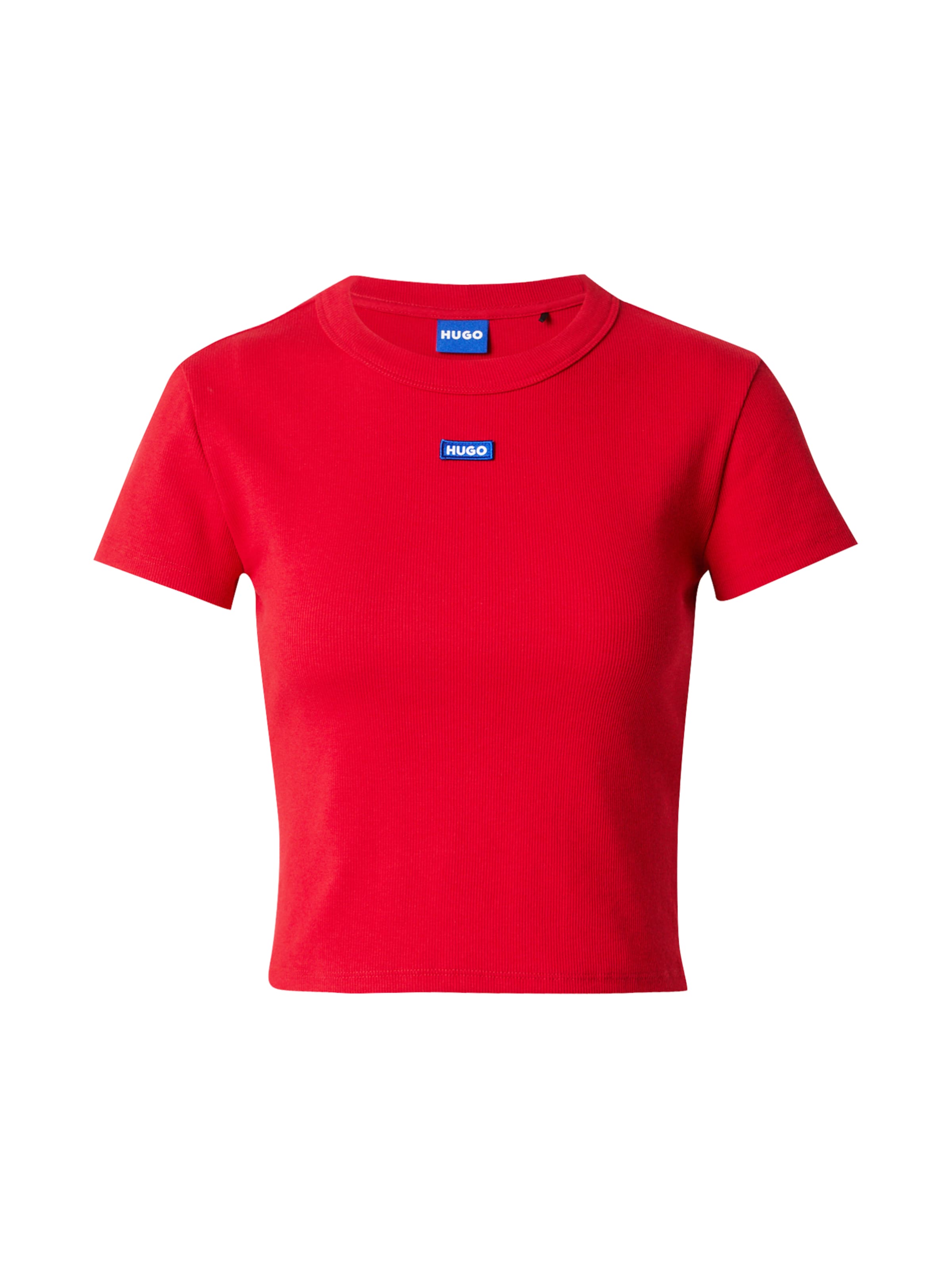 HUGO T-Shirt in Rot: Vorderseite