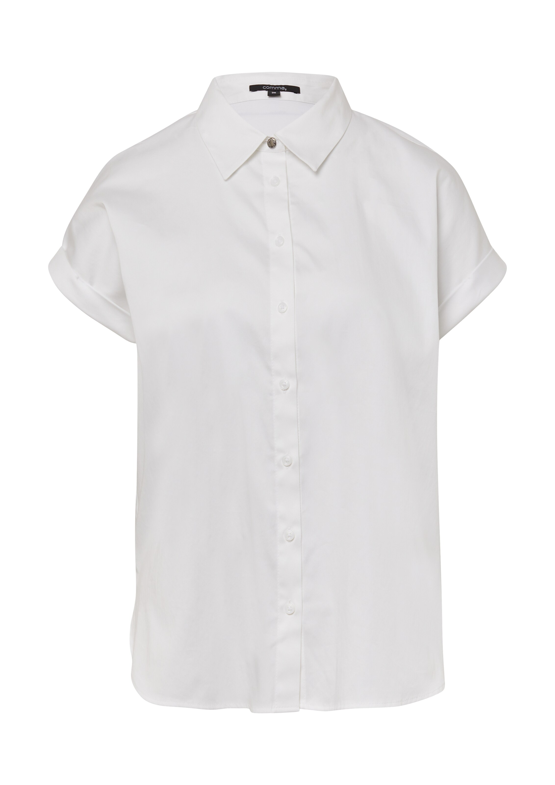 COMMA - Blusa en blanco: frente