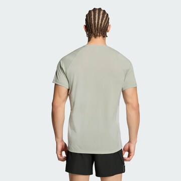 ADIDAS PERFORMANCE Funkcionalna majica 'Adi365 Breeze' | siva barva