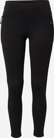 ICEPEAK Skinny Spodnie outdoor 'ADAIN' w kolorze czarny: przód