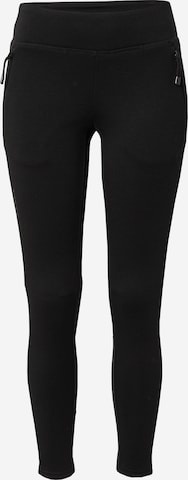 ICEPEAK Skinny Outdoor Pants 'ADAIN' in Black: front