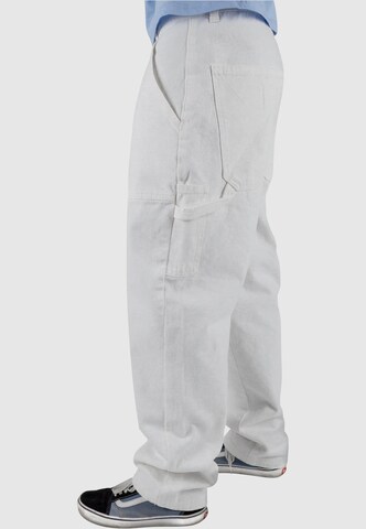 HOMEBOY Loose fit Cargo jeans 'X-tra' in White