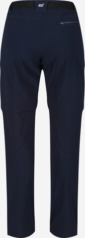 REGATTA Regular Outdoor Pants 'Xert III' in Blue