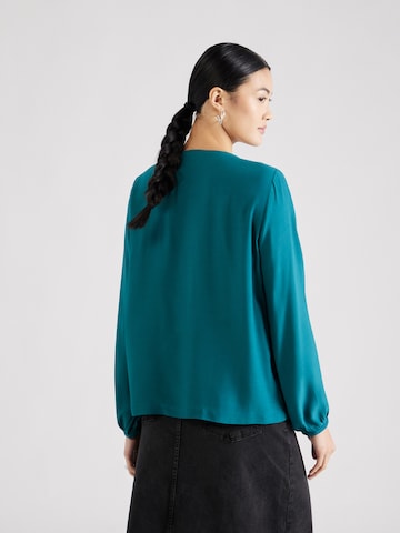 Camicia da donna di comma casual identity in verde