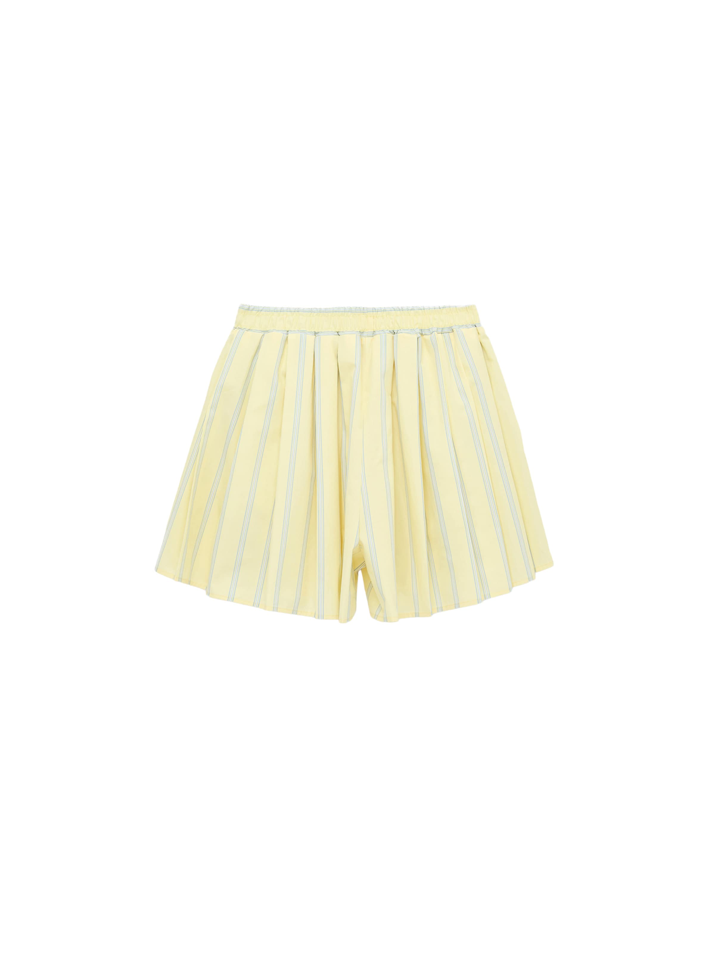 Koton Loose fit Pleat-Front Pants in Yellow
