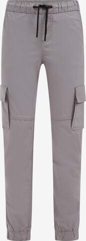 WE Fashion Tapered Pants in Grey: front