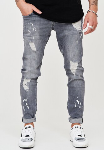 behype Regular Jeans 'SLY' in Grey: front