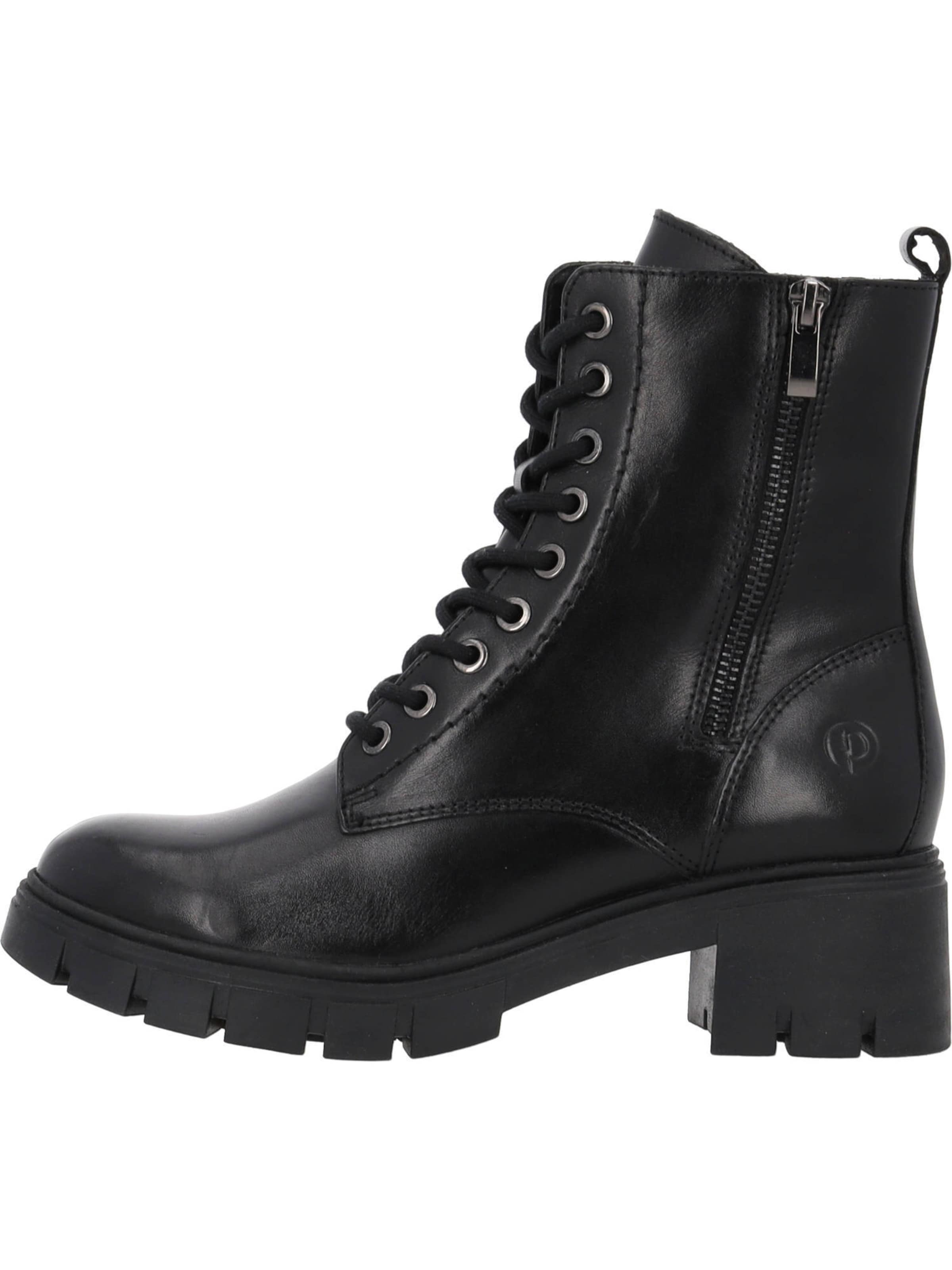 Bottines à lacets 'Beifiel' Palado en noir