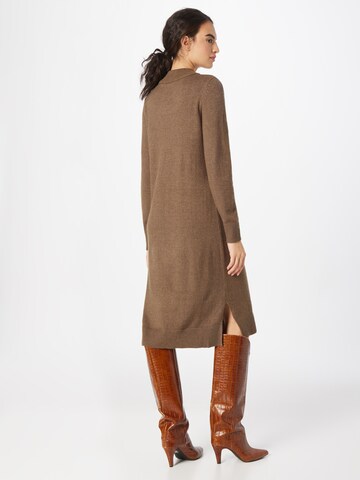 VILA Knit dress 'Ril' in Brown