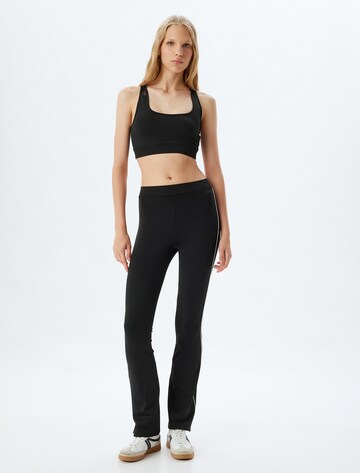Koton Flared Leggings in Black